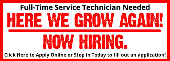 Full-time Service Technian Needed
